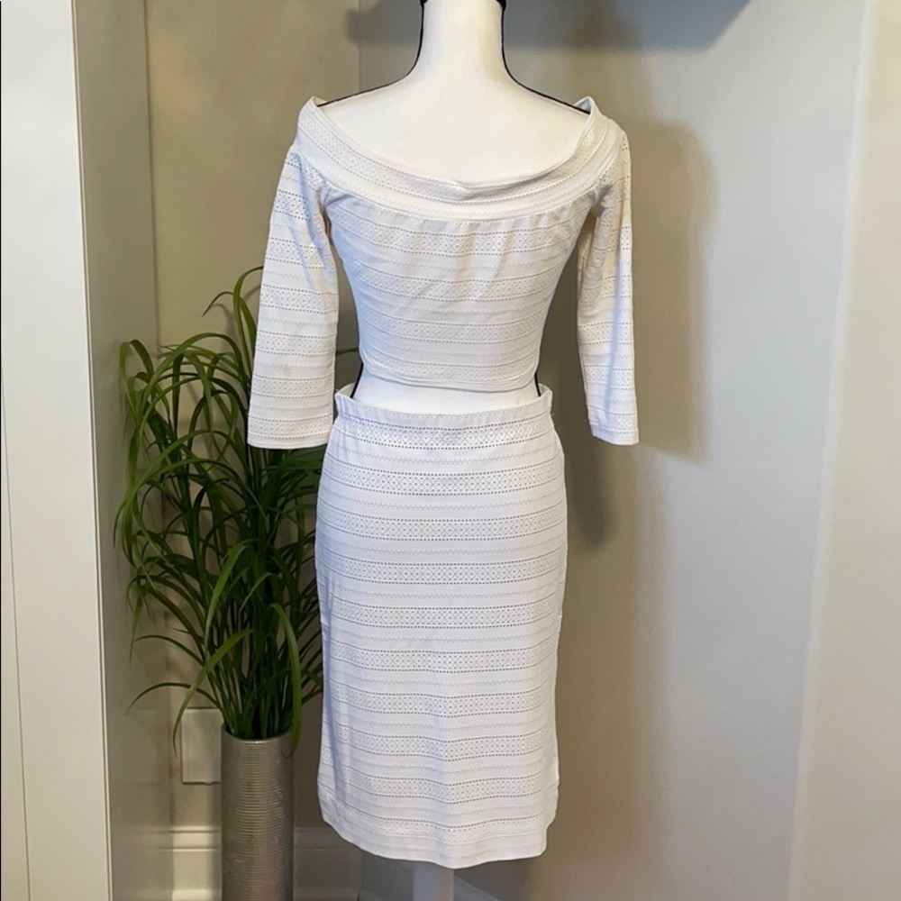BCBG Crop & Midi Skirt Set - Picture 4 of 10